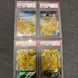 PSA10 Pikachu V-UNION Set POKEMON 25th Anniversary COLL 2021 Japanese Sequential - Image 1