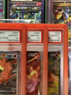 PSA 10 Sequential Charizard SWSH 260 261 262 ULTRA-PREMIUM COLL PROMO POKEMON - Image 2