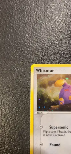 2004 Pokemon TCG Cosmos Holo Whismur - 019 - Black Star Promo LP - Image 4