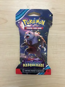Pokemon TCG Twilight Masquerade Sleeved Booster Pack-FAST SHIP/SAME DAY - Image 1