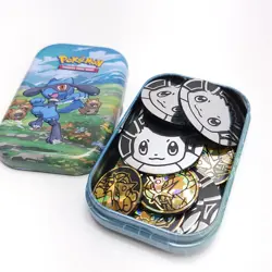 Pokemon Coins Lot 19 Offical TCG Coins Jumbo and Small - Image 1