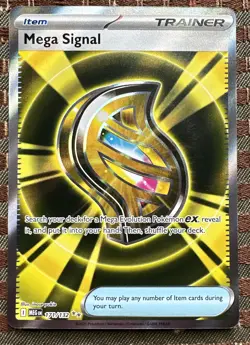 2025 Pokemon Mega Evolution Mega Signal #171/132 Near Mint - Image 1