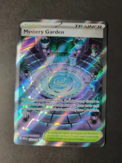 Mystery Garden (Full Art) 172/132 Ultra Rare Pokemon Mega Evolution - Image 1