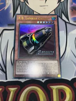 DOOD-EN090 R.B. Lambda Cannon Ultra Rare 1st Ed YuGiOh - Image 1
