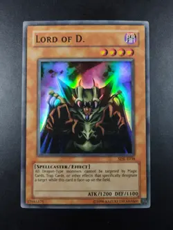 YUGIOH 2002 | LORD OF D. | SDK-E038 (SDK-041) | OLD PRINT | VERY GOOD (MP) - Image 5