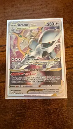 Arceus VSTAR - (Metal Card) 123/172 Miscellaneous Cards & Products Holo - Image 1