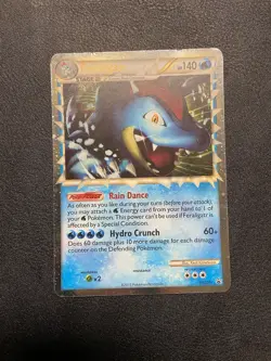 Feraligatr Rare Pokemon Card 2010 - Black Star Promo Card HGSS07 - Image 1