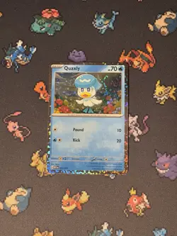 Pokemon Cards Quaxly 003/015 Holo Promo McDonald’s Collection - (NM) - Image 1
