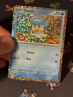 Pokemon Cards Quaxly 003/015 Holo Promo McDonald’s Collection - (NM) - Image 2