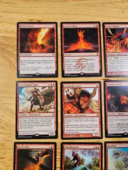 24x MTG Red Rare Cards EDH/Commander Ready LP or Better Magic WOTC M9158 - Image 2