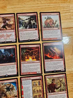 24x MTG Red Rare Cards EDH/Commander Ready LP or Better Magic WOTC M9158 - Image 4