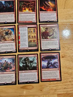 24x MTG Red Rare Cards EDH/Commander Ready LP or Better Magic WOTC M9158 - Image 5