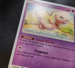 Mew 76/214 2019 World Championship Promo Haruki Miyamoto Pokemon Card LP - Image 4
