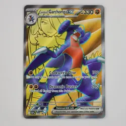 Pokemon Cynthia's Garchomp ex 204 Black Star Promo NM+ Pokemon TCG Card - Image 1
