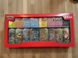 Pokemon TCG Prismatic Evolutions Costco 8 Mini-Tin Bundle w/ Promo Cards sealed - Image 1