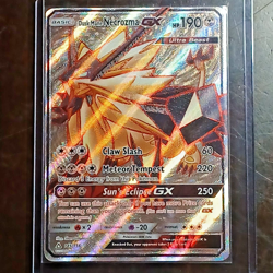 Pokemon Cards Dusk Mane Necrozma GX 145/156 SM Full Art Ultra Prism Holo 2018 NM - Image 1