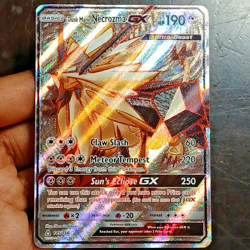 Pokemon Cards Dusk Mane Necrozma GX 145/156 SM Full Art Ultra Prism Holo 2018 NM - Image 2
