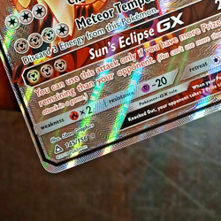 Pokemon Cards Dusk Mane Necrozma GX 145/156 SM Full Art Ultra Prism Holo 2018 NM - Image 4