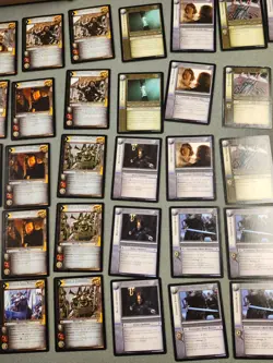 LOTR TCG CCG Bloodlines Boromir Starter card deck + total of 128 cards game - Image 5