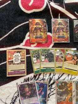 One Piece TCG Alt Art / Leader / Promos/ SR 27 card lot - NM - Image 3