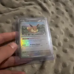 Pokemon Eevee TCG Master Ball Pattern 074/131 Prismatic Evolutions Holo Card - Image 3