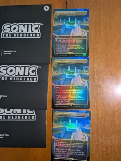MAGIC THE GATHERING SECRET LAIR X SONIC FOIL BUNDLE (ON HAND) TCG Cards - Image 1