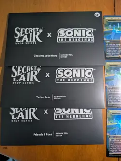 MAGIC THE GATHERING SECRET LAIR X SONIC FOIL BUNDLE (ON HAND) TCG Cards - Image 2