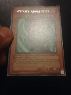 Yu-Gi-Oh! RARE CARD WITCH'S APPRENTICE MRD-121 VINTAGE PRINT LP - Image 2