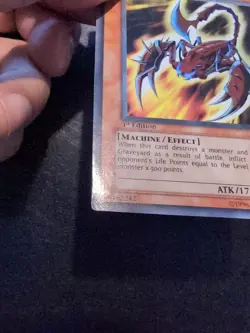 Yu-Gi-Oh! SUPER RARE HOLO CARD NEEDLE BURROWER AST-020 1ST MP - Image 4