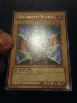 Yu-Gi-Oh! RARE CARD SEALMASTER MEISEI AST-003 VINTAGE PRINT LP - Image 2