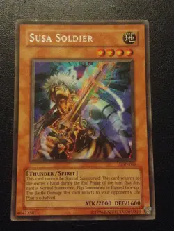 Yu-Gi-Oh! RARE CARD SUSA SOLDIER LOD-066 VINTAGE PRINT VLP - Image 1