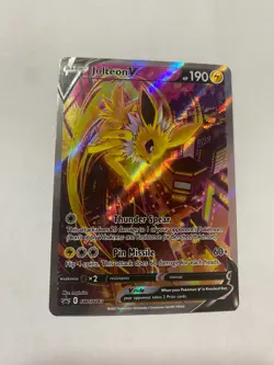 Jolteon V SWSH183 SWSH: Sword & Shield Promo Cards Holo NM - Image 1