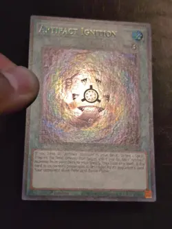 Yu-Gi-Oh! SECRET RARE HOLO CARD ARTIFACT IGNITION BLAR-EN074 1ST NM - Image 2