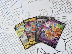 Alakazam V SWSH083 Black Star Promo Pokemon Card Bundle Hoopa Rotom Regieleki - Image 1