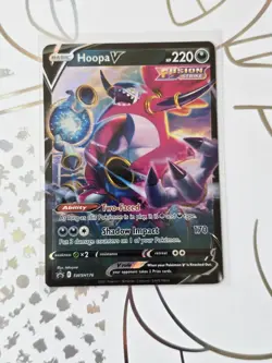 Alakazam V SWSH083 Black Star Promo Pokemon Card Bundle Hoopa Rotom Regieleki - Image 5