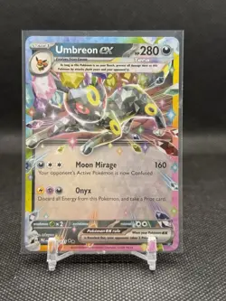 Umbreon EX 060/131 Pokemon TCG Prismatic Evolutions Double Rare Card - Image 1