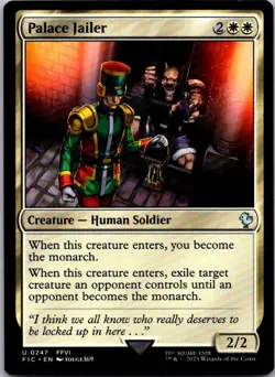 Palace Jailer U Creature - Human Soldier Commander: FINAL FANTASY 247 Near Mint - Image 1