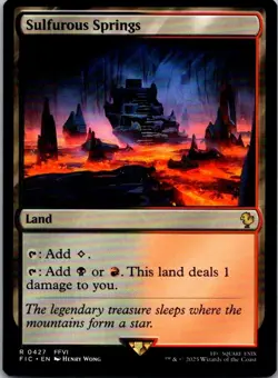 Sulfurous Springs R Land Commander: FINAL FANTASY 427 Near Mint - Image 1