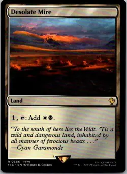 Desolate Mire R Land Commander: FINAL FANTASY 386 Near Mint - Image 1