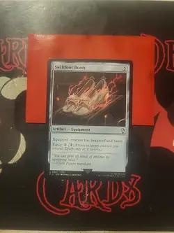 Magic The Gathering Final Fantasy "Swiftfoot Boots" 0361 UNCOMMON NM - Image 1