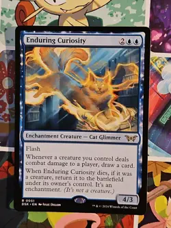 Enduring Curiosity Duskmourn: House of Horror Regular - Image 2