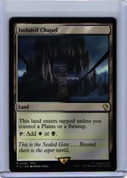 NM Isolated Chapel, MTG, Final Fantasy Commander, Magic the Gathering, 405 - Image 1