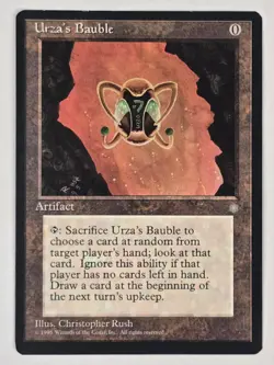 Urza's Bauble Ice Age Regular LP MTG Magic The Gathering Ships FAST - Image 1