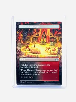 Magic The Gathering, Rakdos Carnarium,(Borderless), Double Masters 2022, Foil MT - Image 1