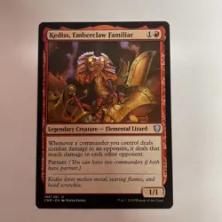 Kediss, Emberclaw Familiar Commander Legends #188 Uncommon - Image 1