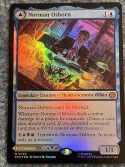 MTG Norman Osborn/Green Goblin(Foil) 0039 Marvel's Spider-man - Image 1