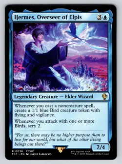 Hermes, Overseer of Elpis R Commander: FINAL FANTASY 36 NM MTG Magic Rare FF14 - Image 1
