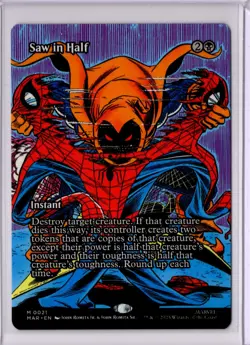 Saw in Half (Borderless) - Marvel Universe Eternal-Legal (MAR) Regular - Image 1