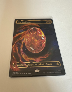 Soul Stone (Cosmic Foil) Spider man Magic the Gathering foil NM - Image 1