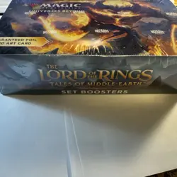 Magic the Gathering Lord of the Rings Tales of Middle Earth Set Booster Box MTG - Image 2